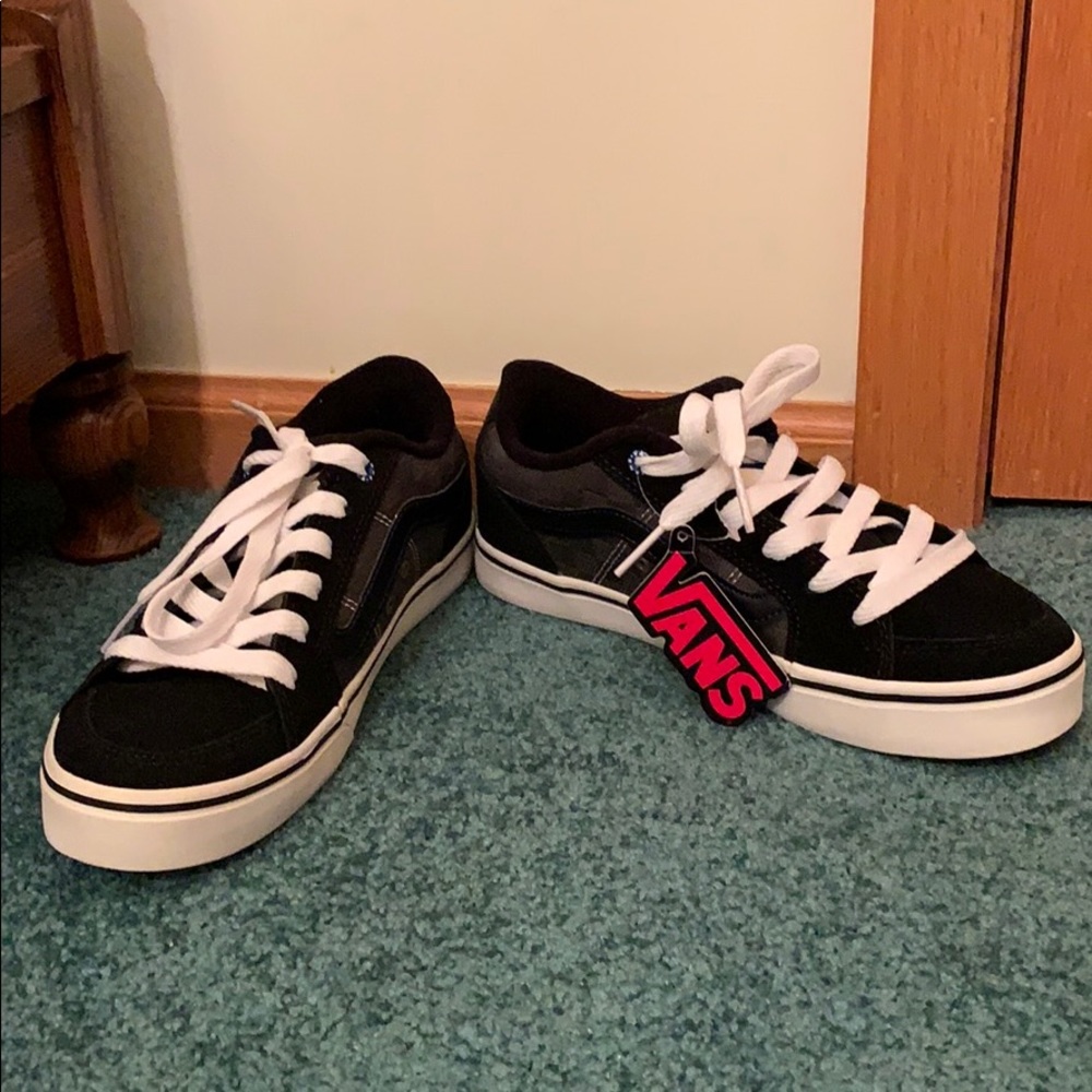 Black & Gray Vans (NEW!)